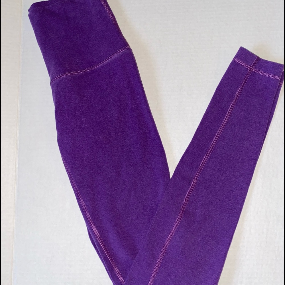 Lululemon Cotton high rise full length leggings